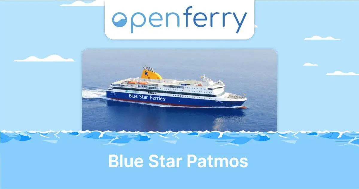 Blue Star Patmos: Σύνδεση με τις Κυκλάδες