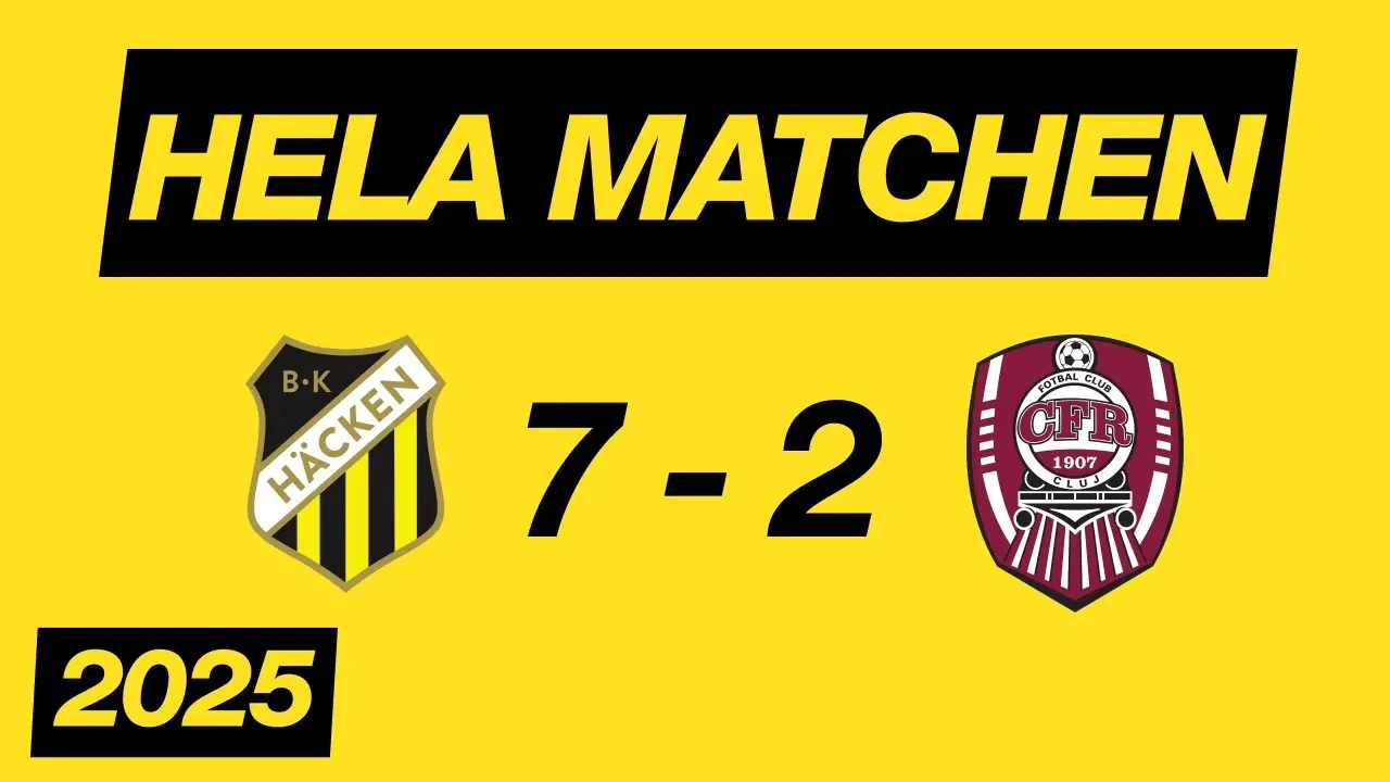 Häcken – CFR Cluj: Μάχη για Πρόκριση στην Ευρώπη