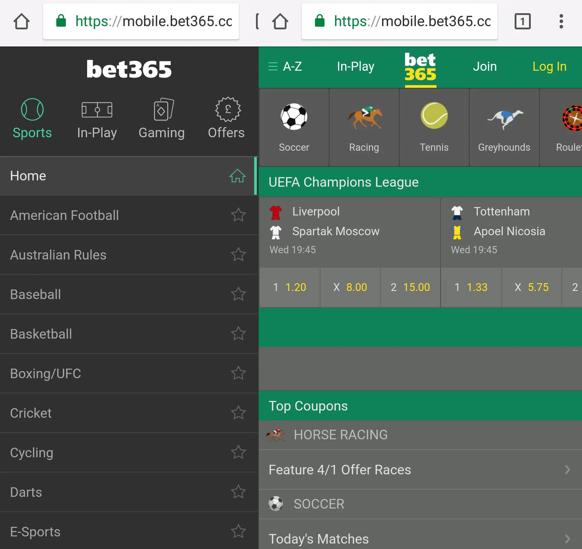 Ανακάλυψη της Bet 365: Ο Ηγέτης στον Στοιχηματισμό