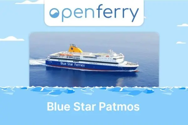 Blue Star Patmos: Σύνδεση με τις Κυκλάδες